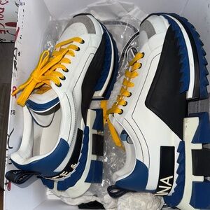 Dolce & Gabbana Super King Leather Low Top Sneakers